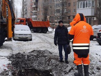 Алексей Сидоров содействовал оперативному устранению аварийной ситуации